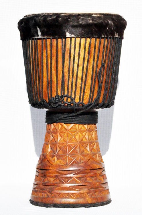 Große Djembe aus Guinea - Oberklasse Djembe Trommel