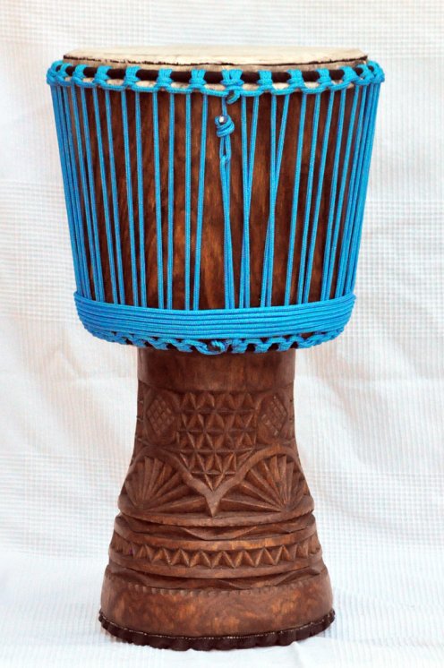 Palisander (Gueni) Djembe aus Guinea - Oberklasse Djembe