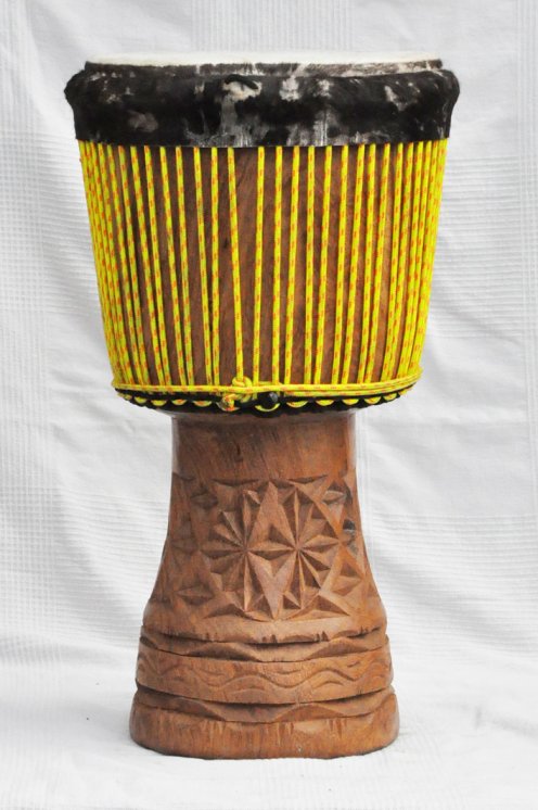 Buschmango (Dugura) Djembe aus Guinea - Hohe Qualität Djembe