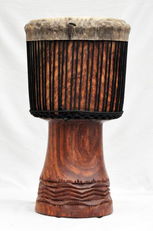 Palisander (Gueni) Djembe aus Guinea - Hohe Qualität Djembe