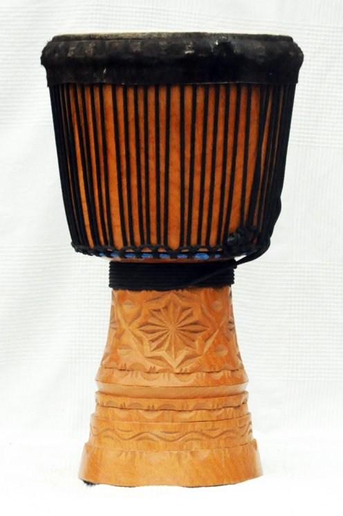 Große Djembe aus Guinea - Oberklasse Djembe Trommel