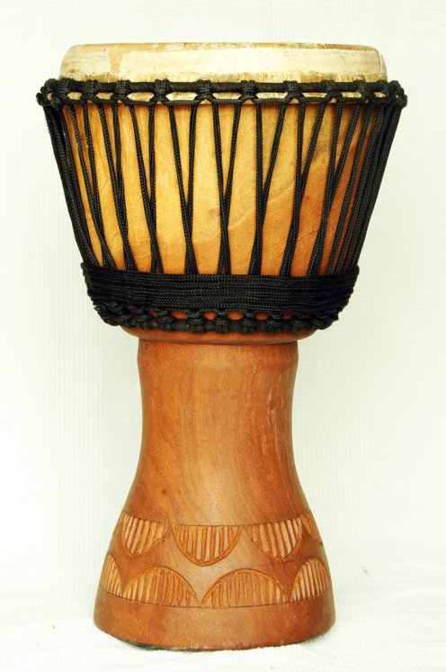 Djembe Korpus aus Mali - Buschmango große Djembe