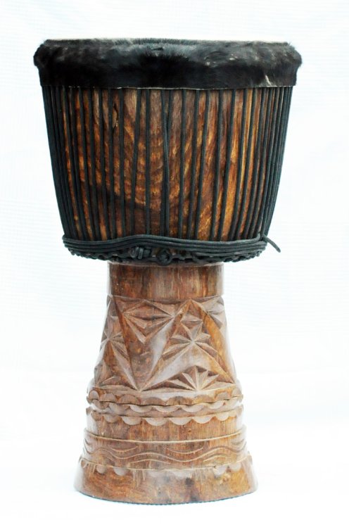Große Djembe aus Guinea - Oberklasse Djembe Trommel