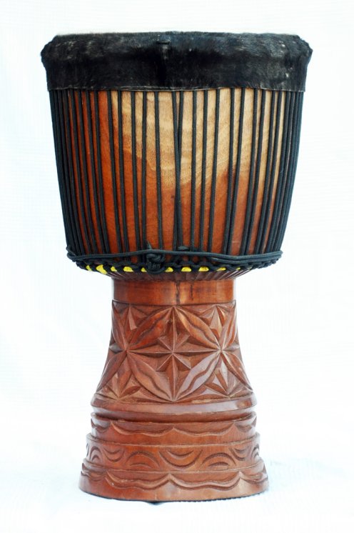 top Djembe aus Guinea - Große Profi Djembe Trommel