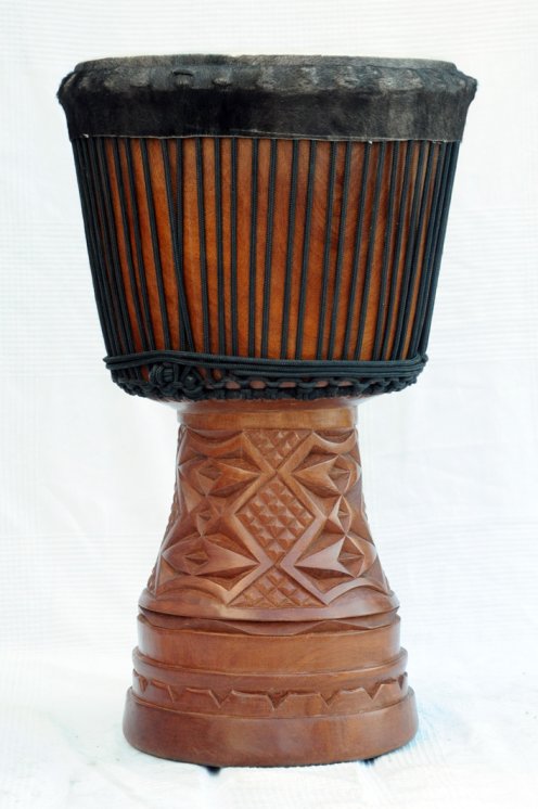 top Djembe aus Guinea - Große Profi Djembe Trommel