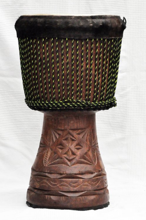 Große Djembe aus Guinea - Oberklasse Djembe Trommel