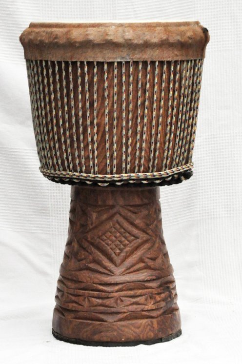 Große Djembe aus Guinea - Oberklasse Djembe Trommel