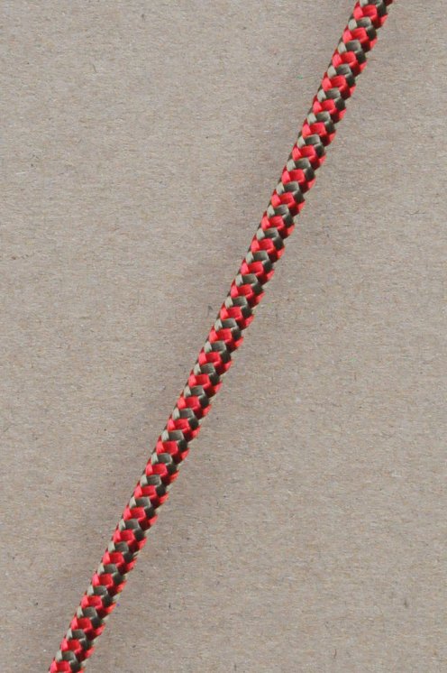 Ø5 mm Djembe Tau (Fischgräten, Messing / rot, 100 m) - Seil für Djembe Trommel