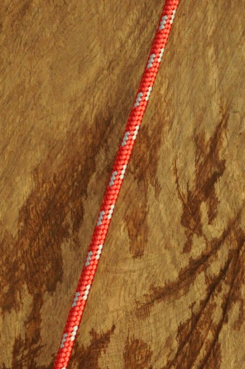 Ø5 mm rotes / graues Tau für Djembe Trommel - Djembe Seil - Djembe Seil