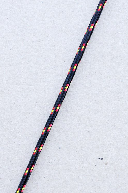 4 mm Tau (dreifarbig, rot / gelb / rot) - 100 m Djembe Trommel Seil