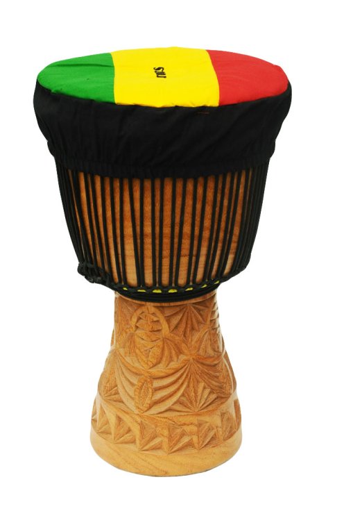 Roots Percussions Djembe-Schutzhaube Baumwolle XL Panafrica