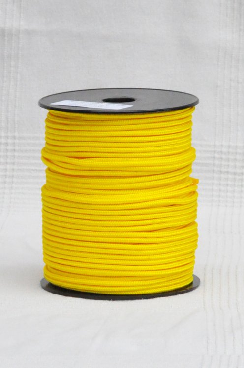 Tau Spüle Ø4 mm Sonnenblumengelb für Djembe Trommel