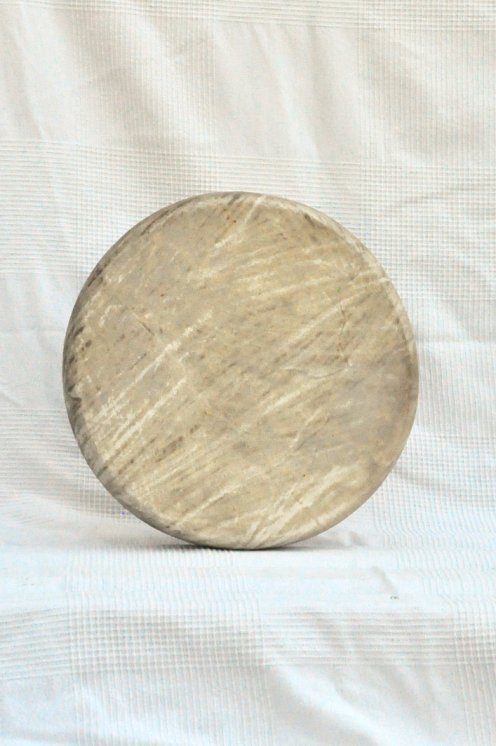 Schamanische Ritualtrommel (Schamanentrommel) mit Kuhfell