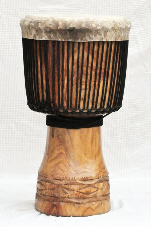 Palisander (Gueni) Djembe aus Guinea - Hohe Qualität Djembe