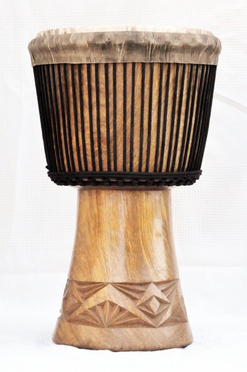 Palisander (Gueni) Djembe aus Guinea - Hohe Qualität Djembe