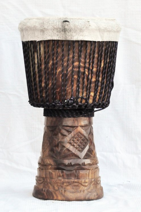 Palisander (Gueni) Djembe aus Guinea - Hohe Qualität Djembe