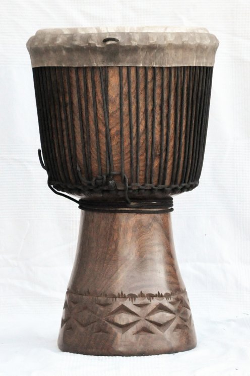 Lenke Djembe aus Guinea - Hohe Qualität Djembe