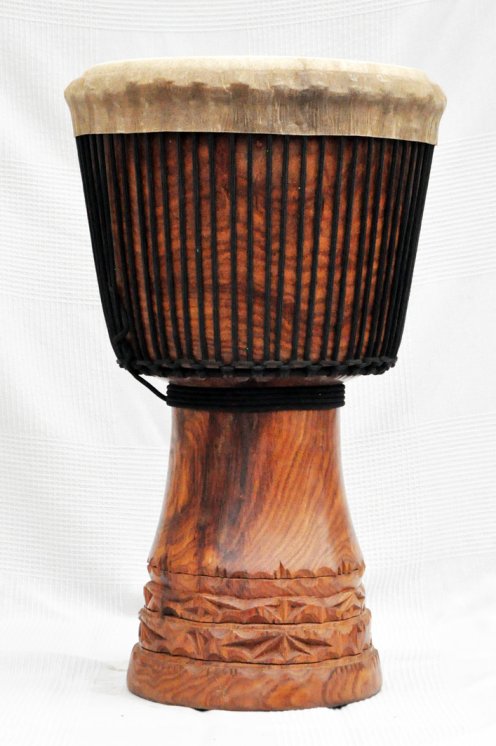 Palisander (Gueni) Djembe aus Guinea - Hohe Qualität Djembe
