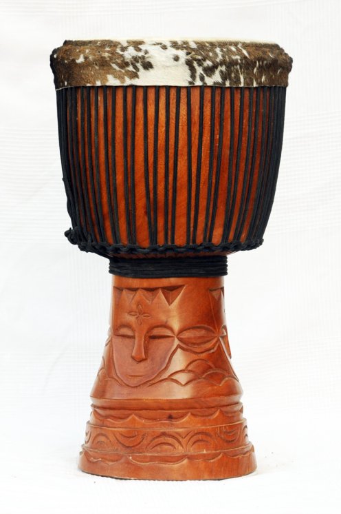 Große Djembe aus Guinea - Oberklasse Djembe Trommel