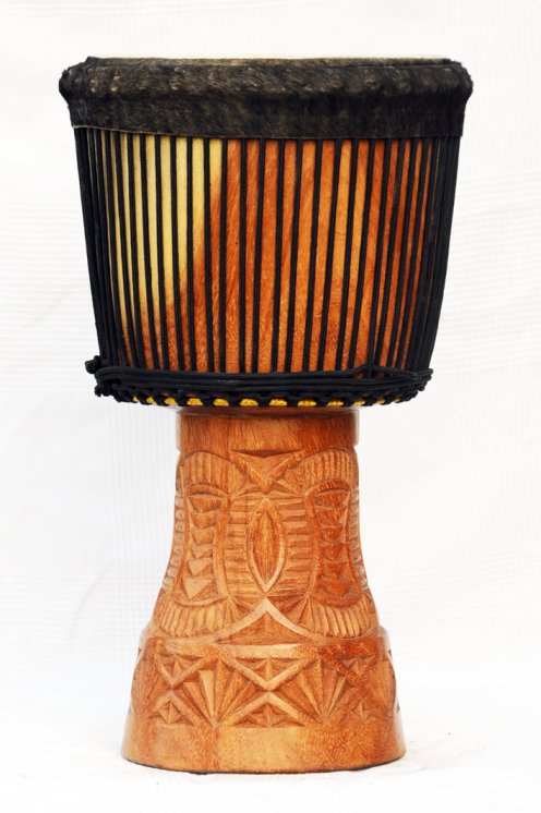 top Djembe aus Guinea - Große Profi Djembe Trommel