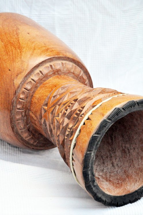 Premium Qualität Djembe Korpus aus Guinea