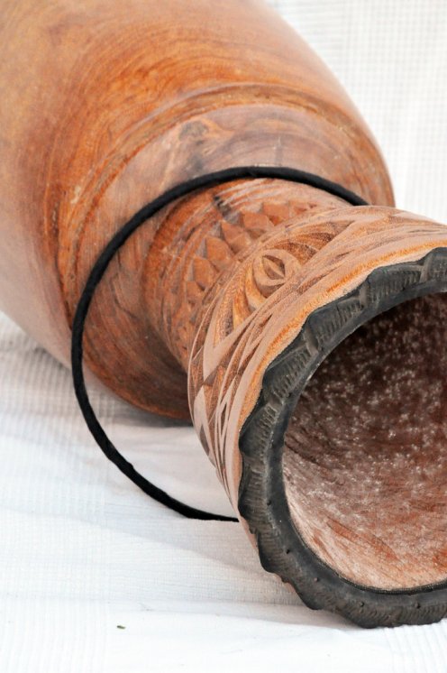 Premium Qualität Djembe Korpus aus Guinea