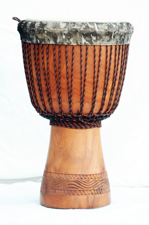 Premium Djembe aus Mali - Lenke Große Oberklasse Djembe
