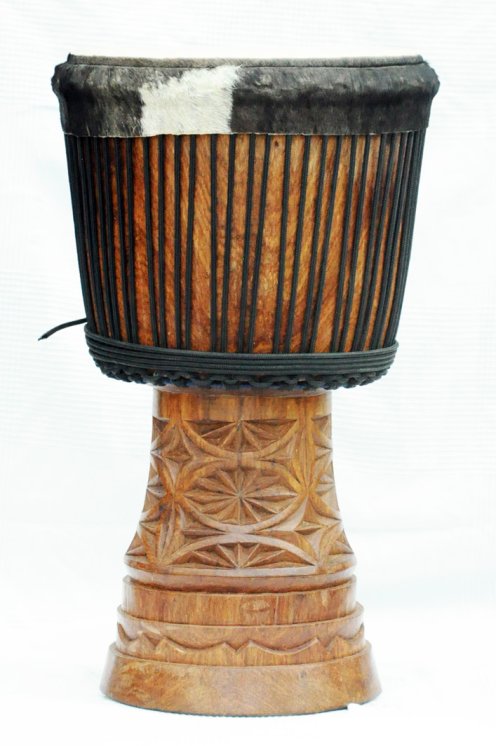 Große Djembe aus Guinea - Oberklasse Djembe Trommel