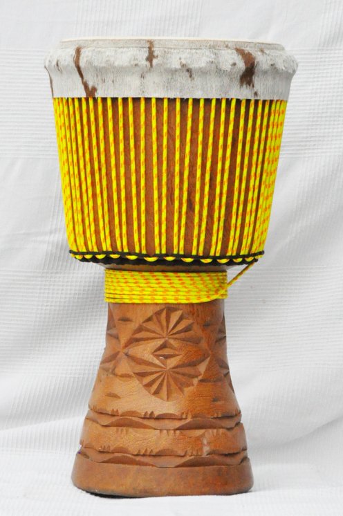 Buschmango (Dugura) Djembe aus Guinea - Hohe Qualität Djembe