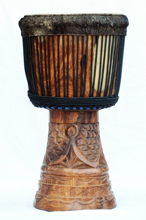 top Djembe aus Guinea - Große Profi Djembe Trommel