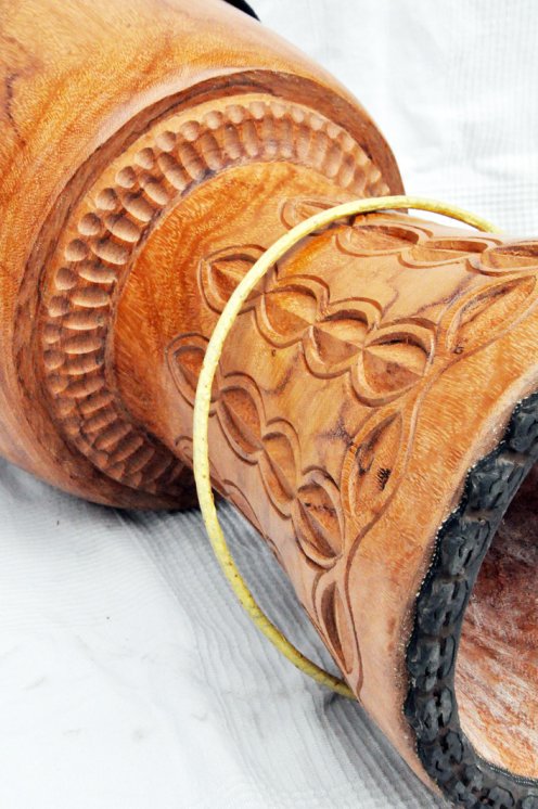 Premium Qualität Djembe Korpus aus Guinea