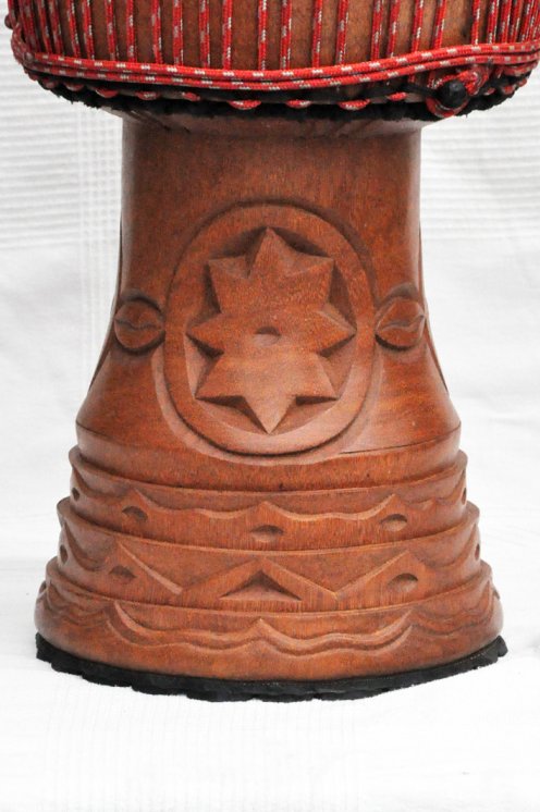 Große Djembe aus Guinea - Oberklasse Djembe Trommel