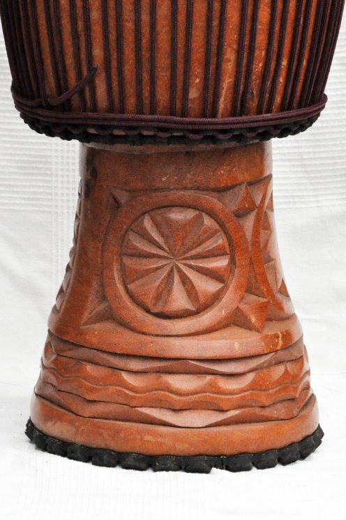 Große Djembe aus Guinea - Oberklasse Djembe Trommel