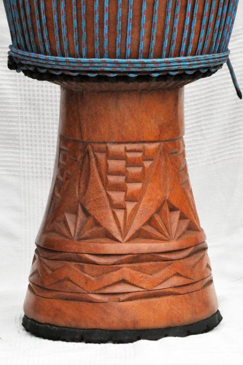Große Djembe aus Guinea - Oberklasse Djembe Trommel