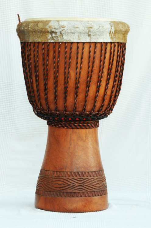 Premium Djembe aus Mali - Lenke Große Oberklasse Djembe