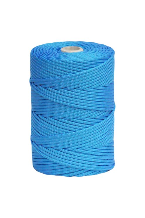 PA hohles Djembe Trommel Seil 4 mm Blau 160 m