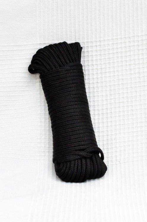PA hohles Djembe Trommel Seil 5 mm Schwarz 20 m