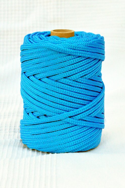 Djembe Trommel PA Hohlseil 6 mm Blau 60 m