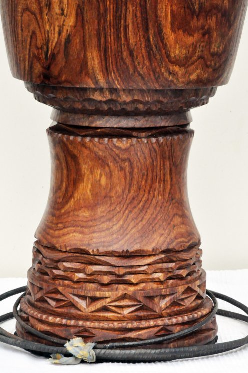 Palisander (Gueni) Djembe Korpus aus Guinea - Oberklasse Djembe