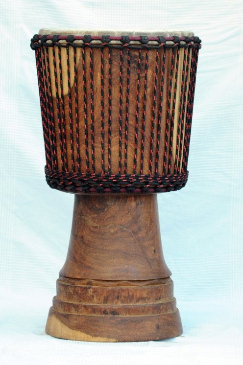 Profi Djembe kaufen - Große Rosenholz Djembe Trommel aus Mali