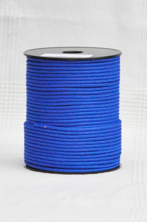 PES verstärktes Djembe Trommel Seil 4 mm Bleu de France 100 m