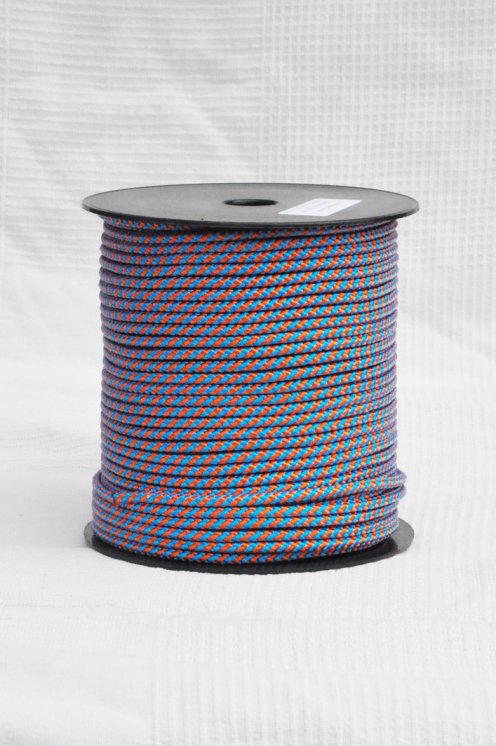 Ø5 mm Djembe Tau (Helix, Kupfer / blau, 100 m) - Seil für Djembe Trommel