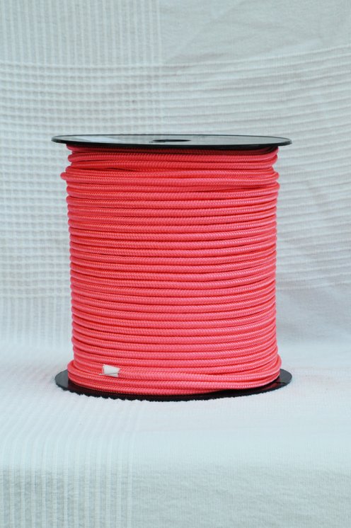 Neonpink Ø5 mm Tau für Djembe Trommel - Djembe Seil