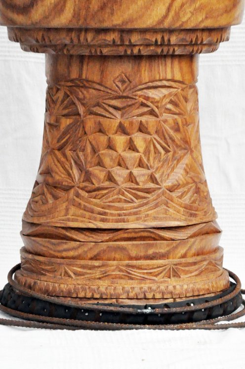 Palisander (Gueni) Djembe Korpus aus Guinea - Oberklasse Djembe