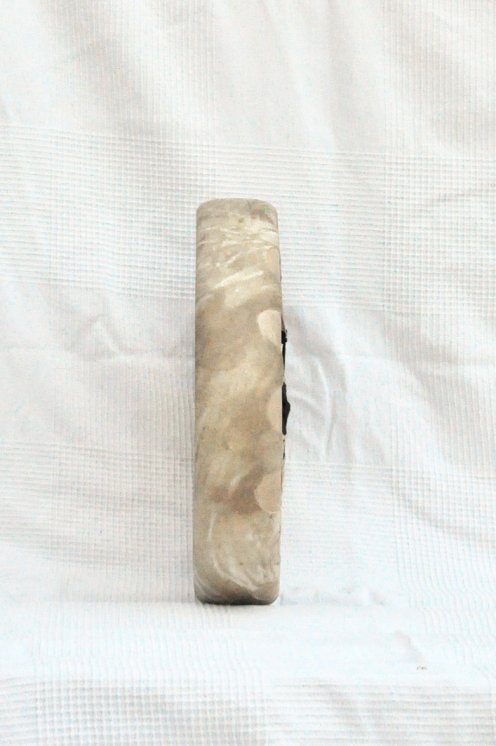 Schamanische Ritualtrommel (Schamanentrommel) mit Kuhfell