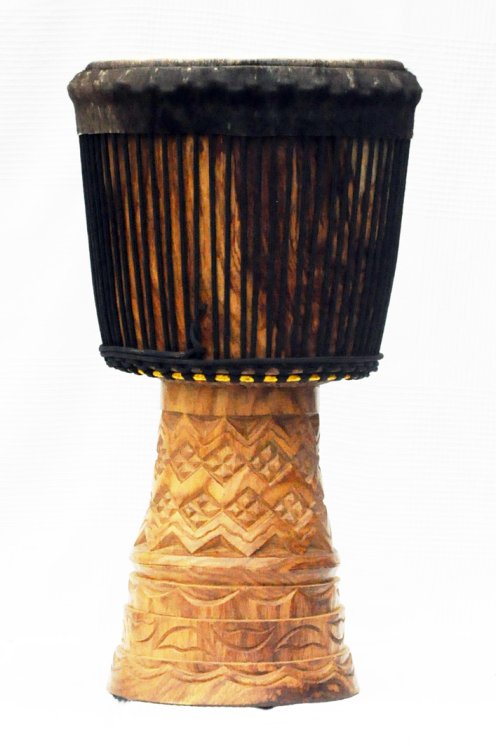 Große Djembe aus Guinea - Oberklasse Djembe Trommel