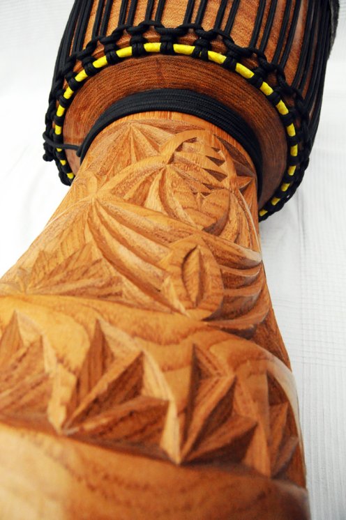 Djembe Korpus aus Guinea - Oberklasse Djembe Trommel