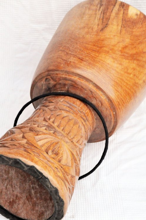 Premium Qualität Djembe Korpus aus Guinea