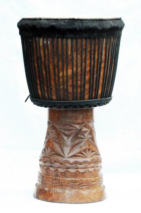 Große Djembe aus Guinea - Oberklasse Djembe Trommel