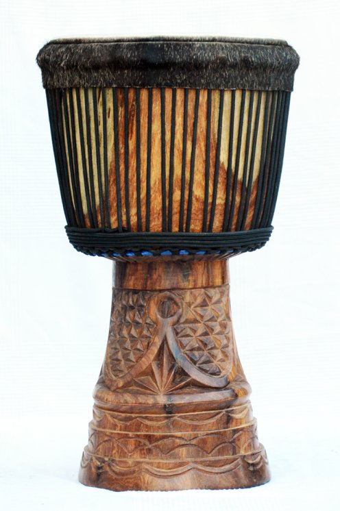 top Djembe aus Guinea - Große Profi Djembe Trommel